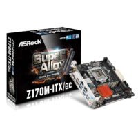 ASROCK Z170M-ITX/AC INTEL Z170 HDMI MINI ITX MOTHERBOARD