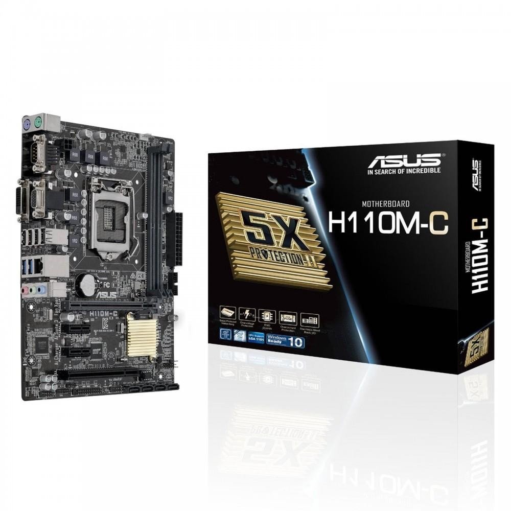 ASUS H110M-C H110 MICRO ATX MOTHERBOARD