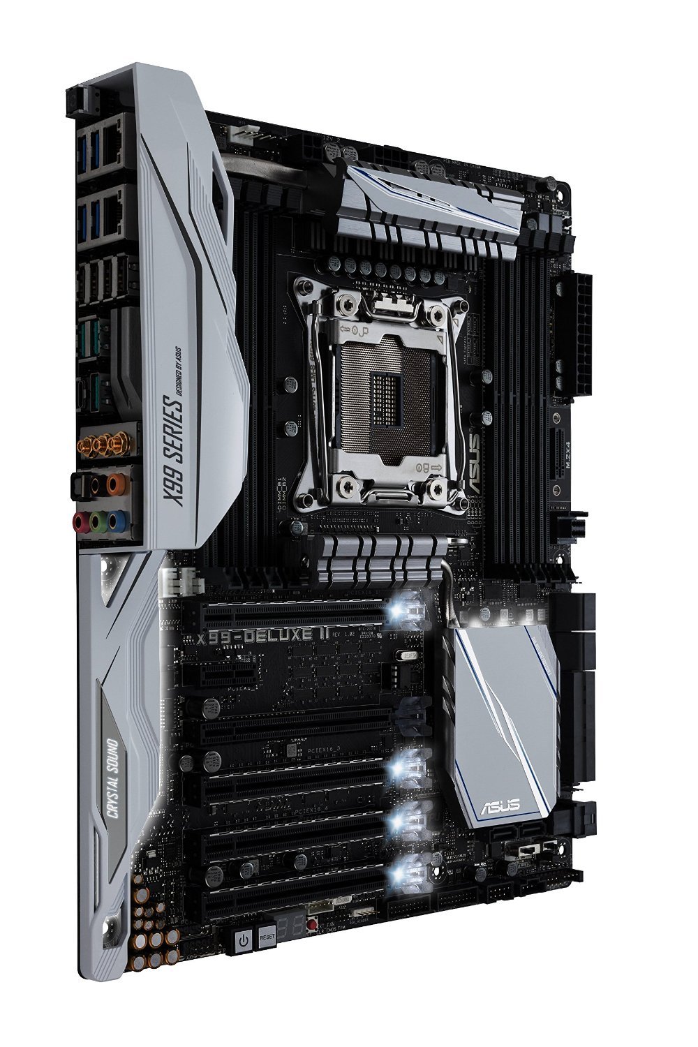 ASUS X99-DELUXE II LGA 2011-v3 Intel X99 SATA 6Gb/s USB 3.1 USB 3.0 ATX Intel Motherboard - Image 2