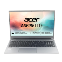 Acer Aspire Lite 12th Gen Intel Core i7-12450H Laptop (16GB RAM, 1TB SSD) – 15.6" FHD Display, Metal Body, Backlit Keyboard, Windows 11 + MS Office, Gun Metal