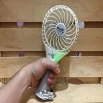 Arashi Portable Mini USB / Battery Fan Air Cooling Handheld Fan Palm-Leaf Fan Personal Cooling Fans with Rechargeable Battery for Home and Office,Indoor and Outdoor Activities