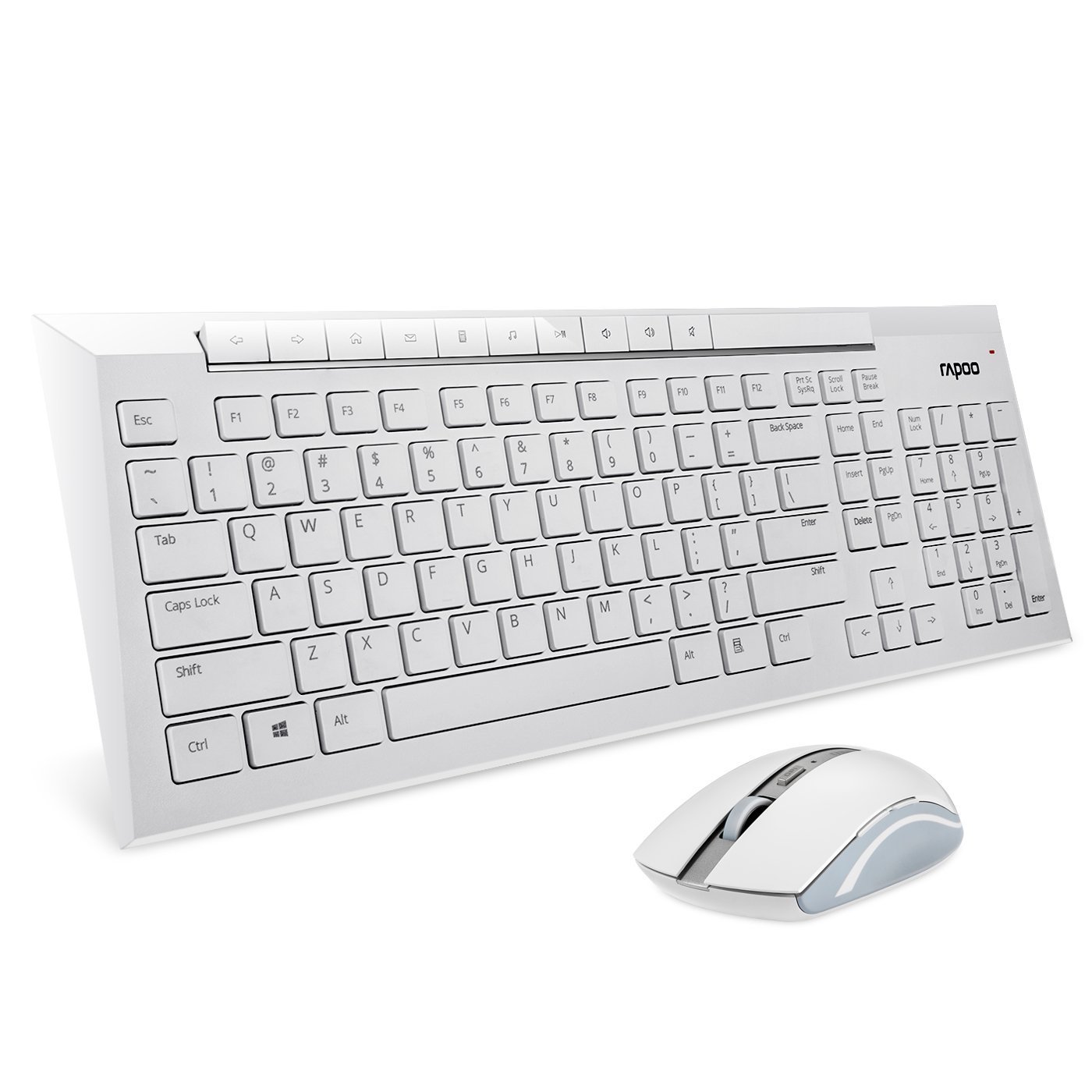 Auawak Rapoo 8200P 5G Multimedia Wireless Keyboard - Image 2