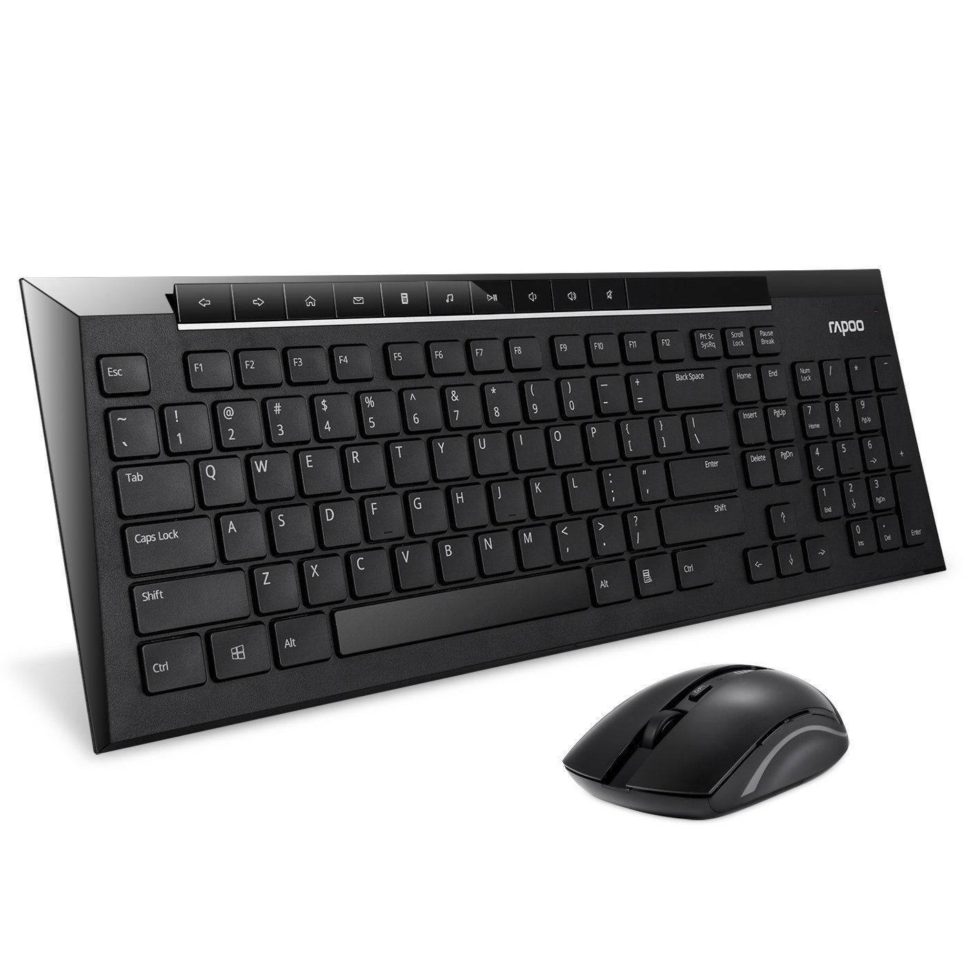 Auawak Rapoo 8200P 5G Multimedia Wireless Keyboard