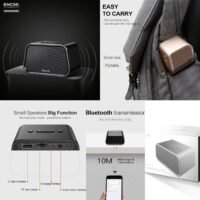 BASEUS E-02 Portable Bluetooth Speaker