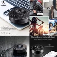 BASEUS E-03 Waterproof Mini Portable Bluetooth Speaker