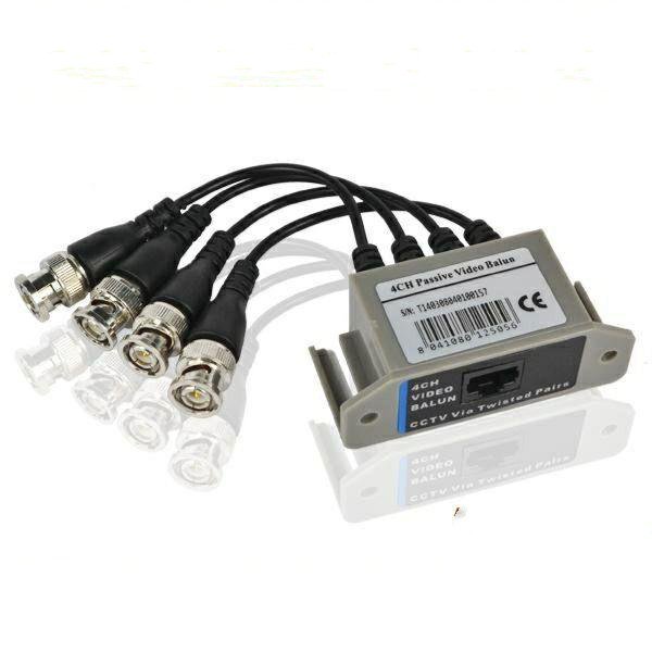 BNC 4 CHANNEL CCTV RJ45 VIDEO BALUN