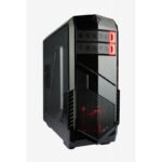 CIRCLE MID TOWER CABINET (ATX) - CC 836 BLACK