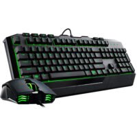 COOLER MASTER DEVASTATOR II GREEN LED GAMING KEYBOARD & MOUSE SGB-3032-KKMF1-US