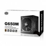 COOLER MASTER SMPS G650M - 650 WATT 80 PLUS BRONZE CERTIFICATION PSU WITH ACTIVE PFC