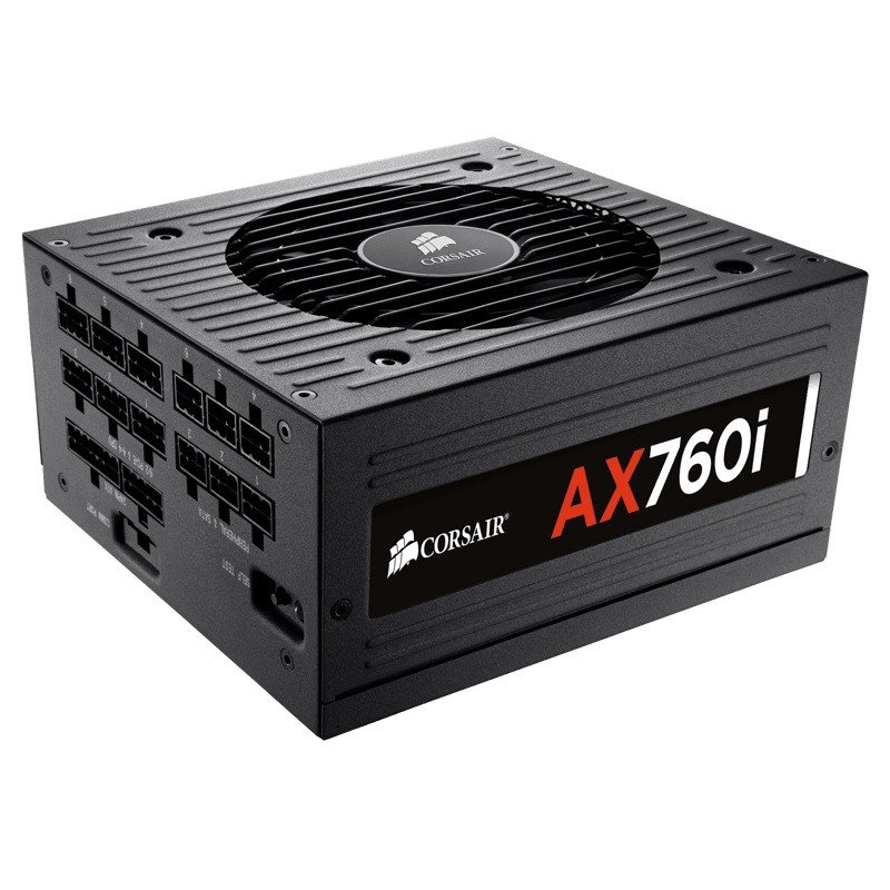 CORSAIR SMPS AX760I - 760 WATT 80 PLUS PLATINUM CERTIFICATION FULLY MODULAR - Image 2