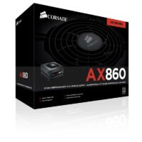 CORSAIR SMPS AX860 - 860 WATT 80 PLUS PLATINUM CERTIFICATION FULLY MODULAR