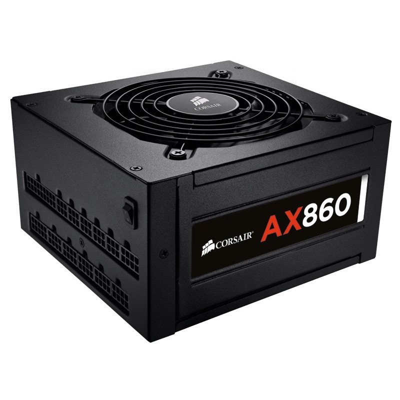 CORSAIR SMPS AX860 - 860 WATT 80 PLUS PLATINUM CERTIFICATION FULLY MODULAR - Image 2