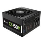 CORSAIR SMPS CS750M - 750 WATT 80 PLUS GOLD CERTIFICATION SEMI MODULAR