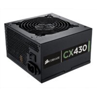 CORSAIR SMPS CX430 - 430 WATT 80 PLUS BRONZE CERTIFICATION PSU WITH ACTIVE PFC