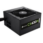 CORSAIR SMPS CX430M - 430 WATT 80 PLUS BRONZE CERTIFICATION SEMI MODULAR