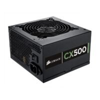 CORSAIR SMPS CX500 - 500 WATT 80 PLUS BRONZE CERTIFICATION PSU WITH ACTIVE PFC