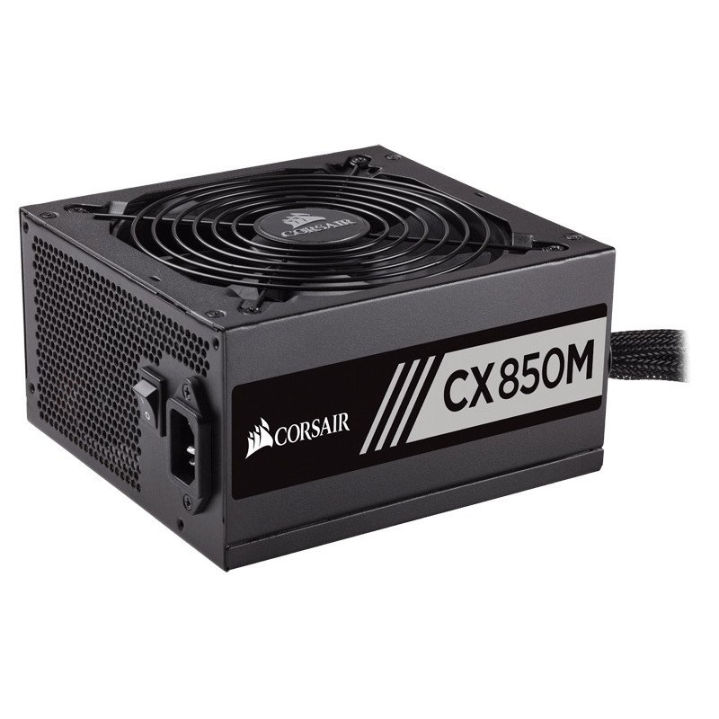CORSAIR SMPS CX850M - 850 WATT 80 PLUS BRONZE CERTIFICATION SEMI MODULAR - Image 2