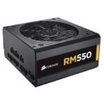CORSAIR SMPS RM550 - 550 WATT 80 PLUS GOLD CERTIFICATION FULLY MODULAR