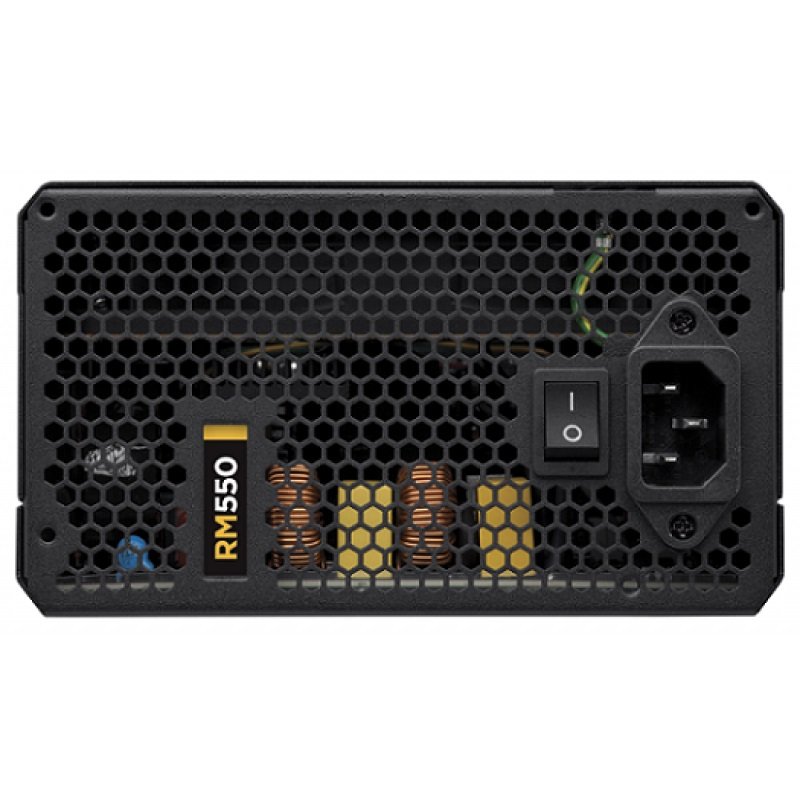 CORSAIR SMPS RM550 - 550 WATT 80 PLUS GOLD CERTIFICATION FULLY MODULAR - Image 2