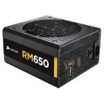 CORSAIR SMPS RM650 - 650 WATT 80 PLUS GOLD CERTIFICATION FULLY MODULAR
