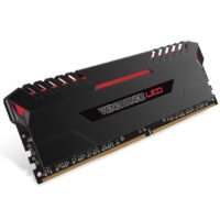 CORSAIR VENGEANCE LED 32GB DDR4 3000MHZ C15 MEMORY KIT RED LED CMU32GX4M2C3000C15R