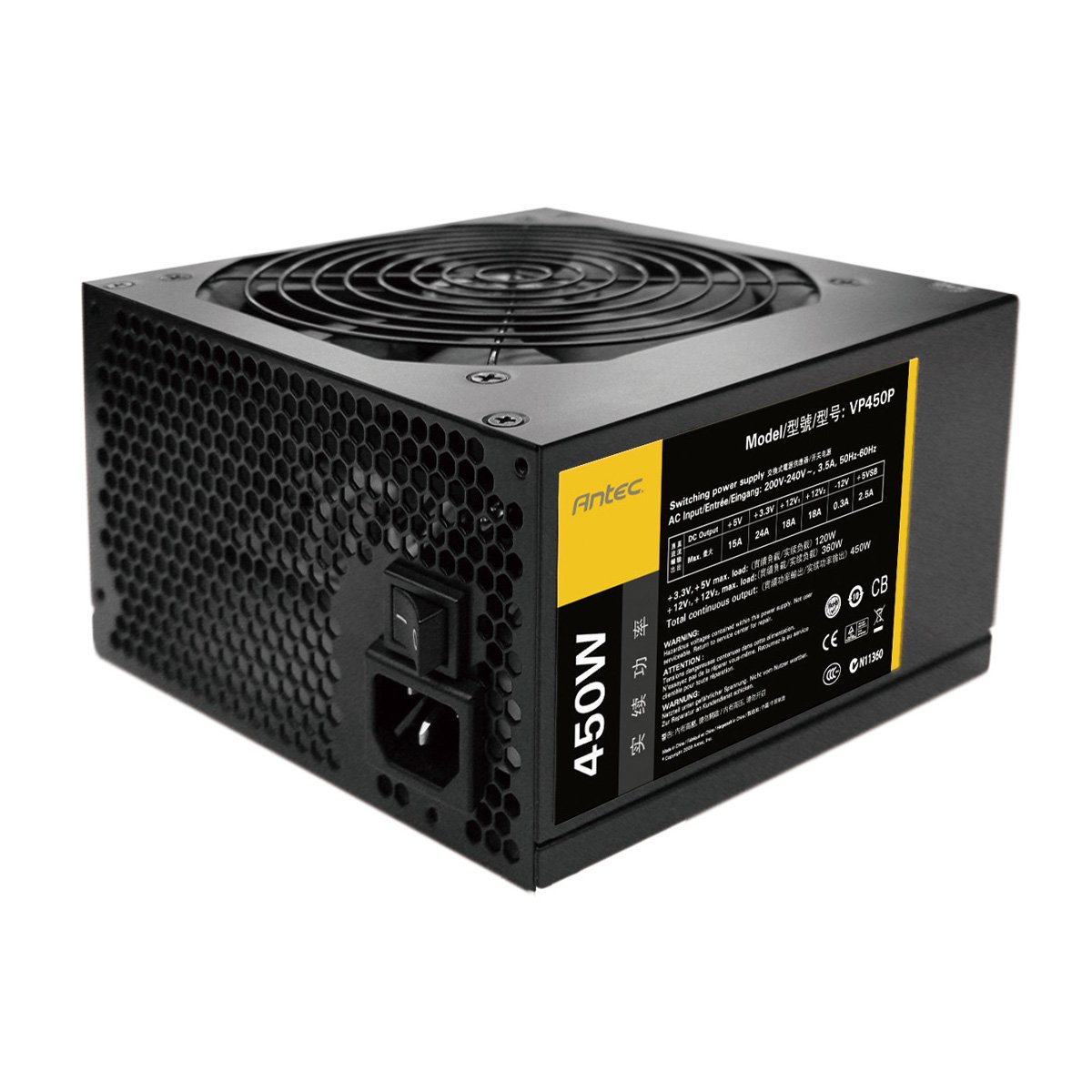 CORSAIR VS450 450W POWER SUPPLY CP-9020096-UK - Image 2