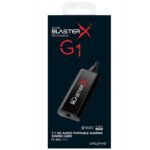 CREATIVE SOUND CARD - SOUND BLASTERX G1 WITH HEADPHONE AMPLIFIER