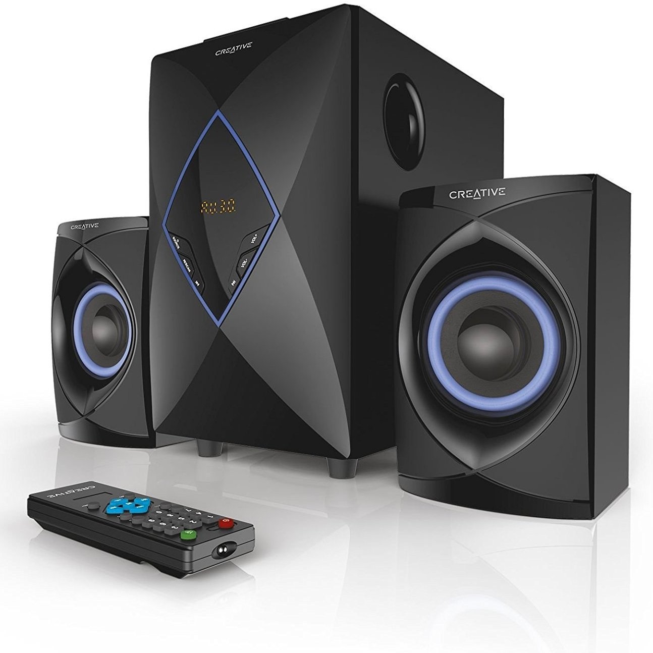 Creative SBS-E2800 2.1 High Performance Speaker System (Black) - Image 2