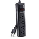 CyberPower CSB404 Surge Protector 4-Outlets 4-Ft Cord 600 Joules