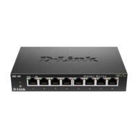 D-Link 8 Port Gigabit Unmanaged Metal Desktop Switch
