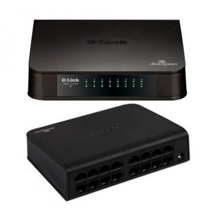 D-Link DES-1016D 16-Port 10/100 Desktop Switch - Image 3