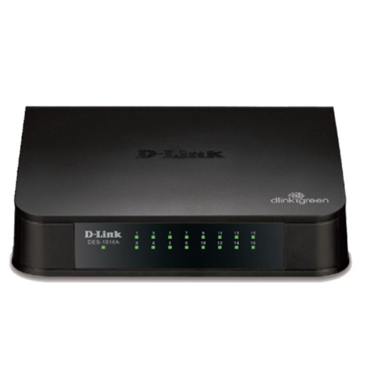 D-Link DES-1016D 16-Port 10/100 Desktop Switch