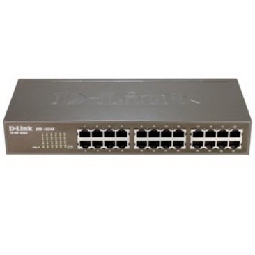 D-Link DES-1024D 24-Port Fast Ethernet 10/100 Mbps Unmanaged Switch