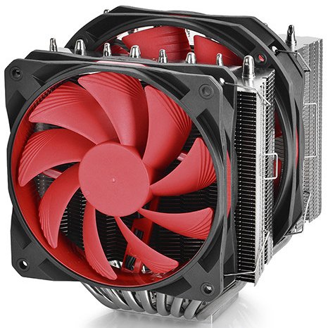 DEEPCOOL CPU AIR COOLER ASSASSIN II — WITH 8-COPPER HEAT PIPE AND TWIN FAN