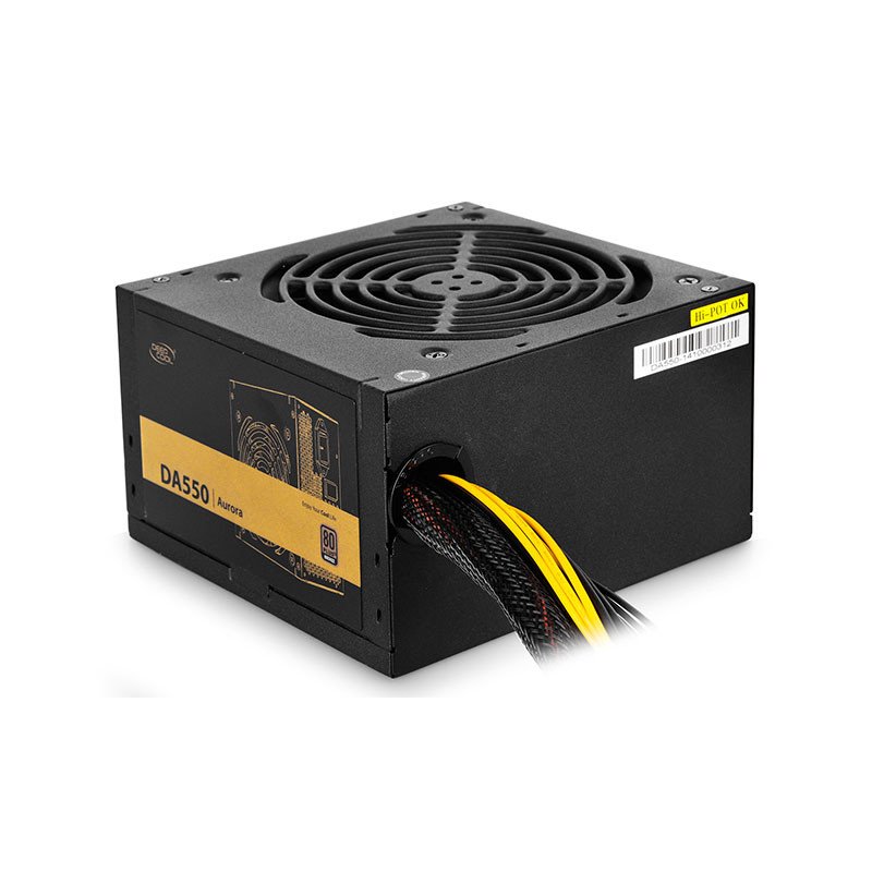 DEEPCOOL SMPS AURORA DA550 - 550 WATT 80 PLUS BRONZE CERTIFICATION PSU - Image 2