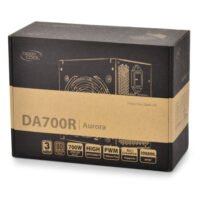 DEEPCOOL SMPS AURORA DA700R - 700 WATT 80 PLUS BRONZE CERTIFICATION PSU