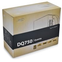 DEEPCOOL SMPS QUANTA DQ750 - 750 WATT 80 PLUS GOLD CERTIFICATION FULLY MODULAR