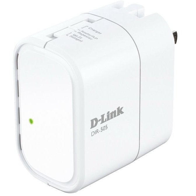 DLink DIR-505 All-In-One Mobile Companion Router (White)