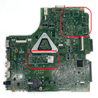 Dell Inspiron 14R 2421 3421 5421 Laptop Motherboard 12204-1 DNE40-CR MB PWB:5J8Y4 With CN-0PTNPF PTNPF CN-0VV4H6 1007U 1017U
