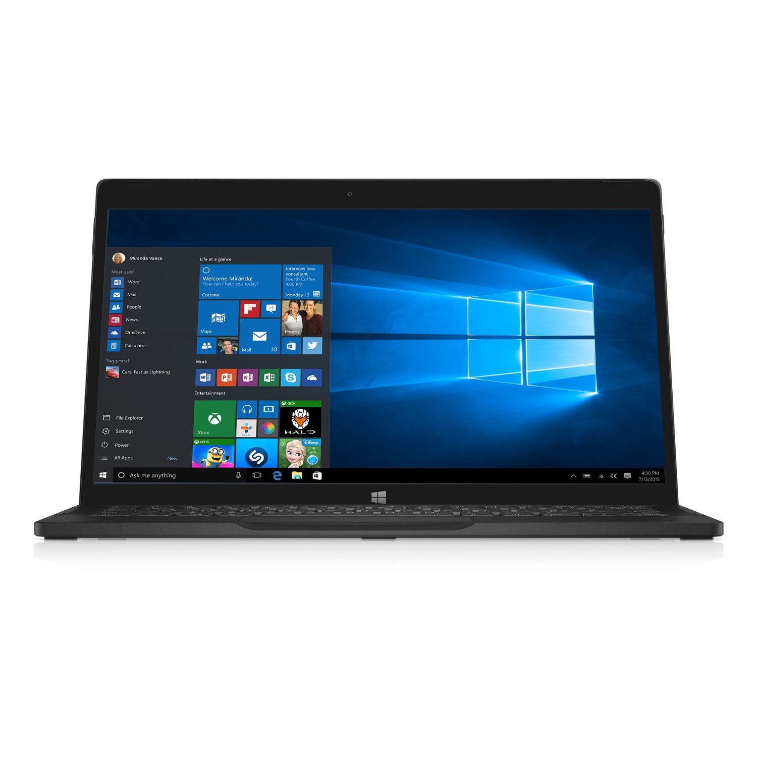 Dell XPS 12 9250 - Core i7 6Y75/ 8GB RAM/ 512GB SSD/ 12.5 inch 4K Ultra HD Touch Display/ Windows 10 - Image 5