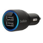 Double USB  Belkin Fast Charging Car charger for smartphones