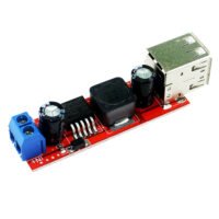 Dual USB Output 9V/12V/24V/36V to 5V Car Charger Switch 5V DC-DC Power Supply Module 3A Buck Regulator