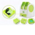 Dual window Mini air cooler fan
