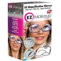 EZ-Makeup Glasses - 3X magnification glasses with Led for makeup
