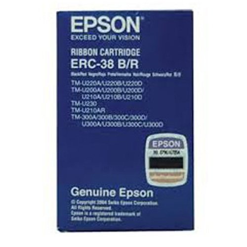 Epson Ink Ribbon Epson ERC-38(B/R) - 1 Box (10 Nos)