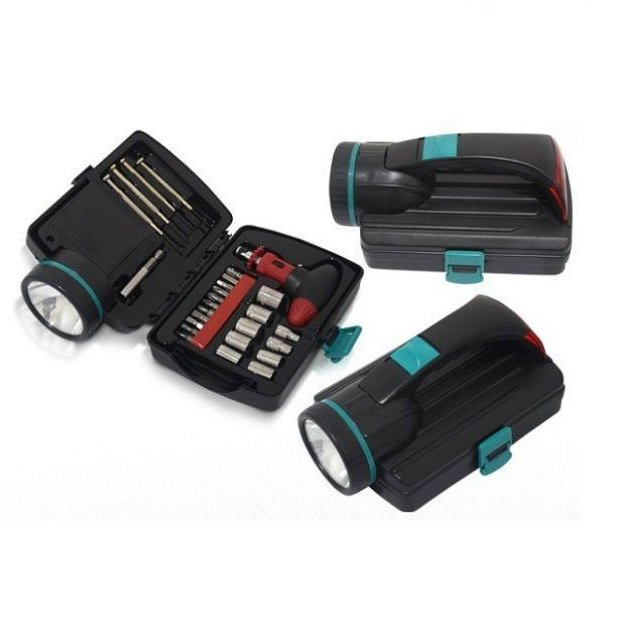 Flashlight with Tool Box - Mutifunction tool kit flashlight for home, office , car and other outdoor purpose - Image 5