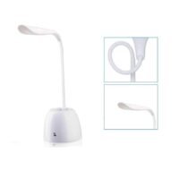 Flexible Neck Rechargeable Led Desk Lamp (FLX-L) with Touch-Sensitive, 3 Levels of Brightness for home and office use