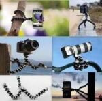 Flexible tripod for smartphones and cameras