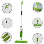 Floor Mop With Removable + Washable Cleaning Pad And Integrated Water Spray Mechanism