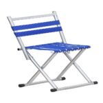 Folding chair with back support